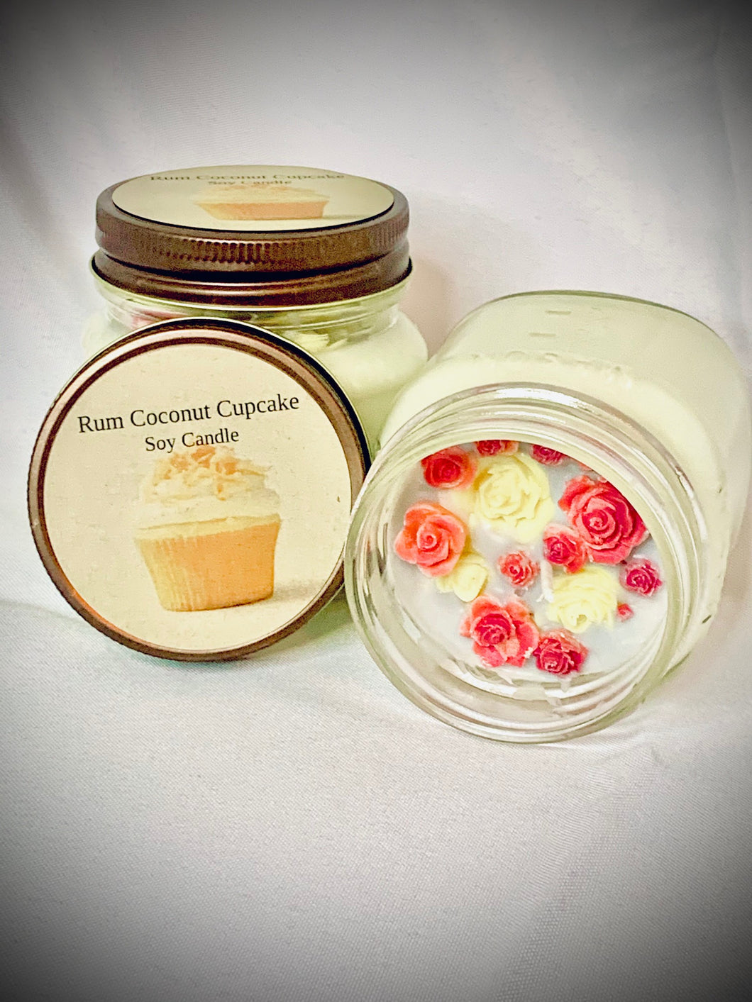 Rum Coconut Cupcake