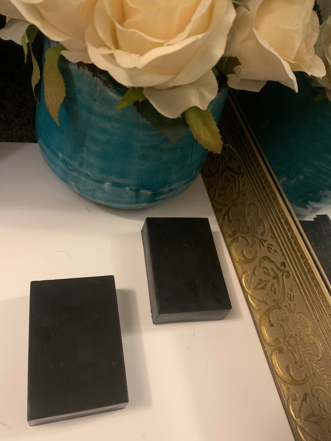 Activated Charcoal Soap Bar - Rectangle - Plain - Large
