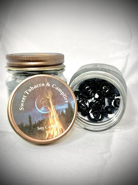 Sweet Tobacco and Campfire Soy Candle